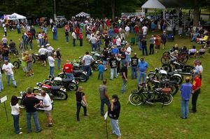 Numerous rallies and meets dot the 2012 riding season calendar. The annual Brit Jam meet at the Haddam Neck Fairgrounds may focus on British iron but it attracts riders of all brands. Bud Wilkinson / Republican-American 