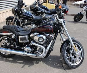 A 2014 Harley-Davidson Dyna Low Rider. Bud Wilkinson / Republican-American 