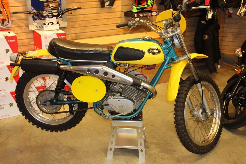 Chris North and 1973 Monark used in the 1973 International Six Day Trial. Bud Wilkinson Republican-American 